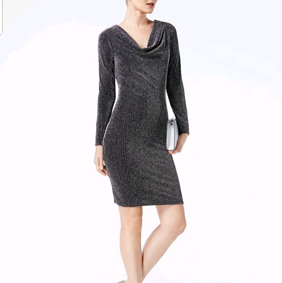 Michael Kors Multi Way Metallic Sparkle Dress - Picture 2 of 8